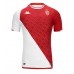 Cheap AS Monaco Home Football Shirt 2023-24 Short Sleeve